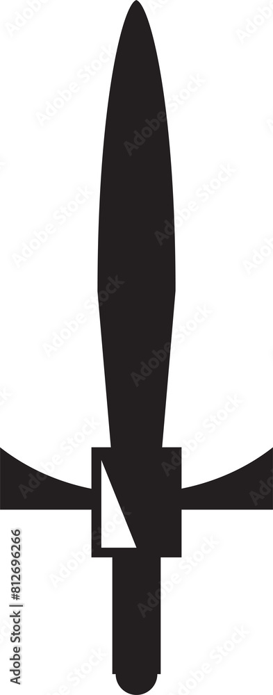 Sword Glyph Icon Sword Glyph Icon