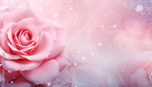 pink rose with drops rose  flower  pink  love  red  nature  roses  valentine  beauty  bouquet  romance  bloom  petal  white  isolated  flowers  blossom  petals