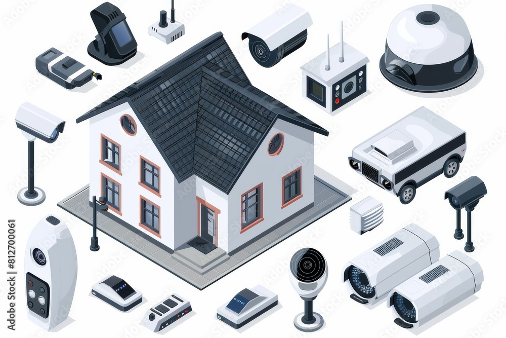Alarm systems incorporate private protections with visual surveillance, utilizing incident systems and two-way voice communication for comprehensive home security operations. Alarm systems incorporate private protections with visual surveillance, utilizing incident systems and two-way voice communication for comprehensive home security operations.
