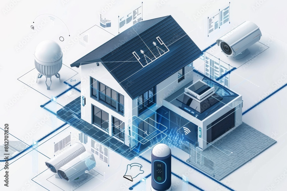 Protection in smart homes extends to security within environmental detection systems, where reliable lens technology meets automated camcorder functions for property and water alert responses.