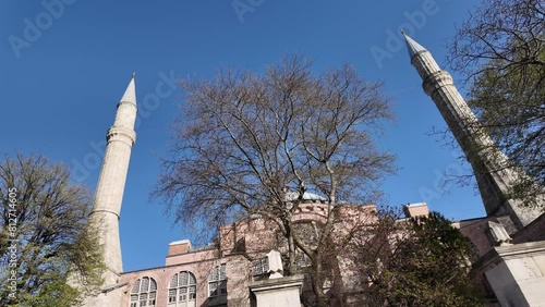A view from the Hagia Sophia mosque