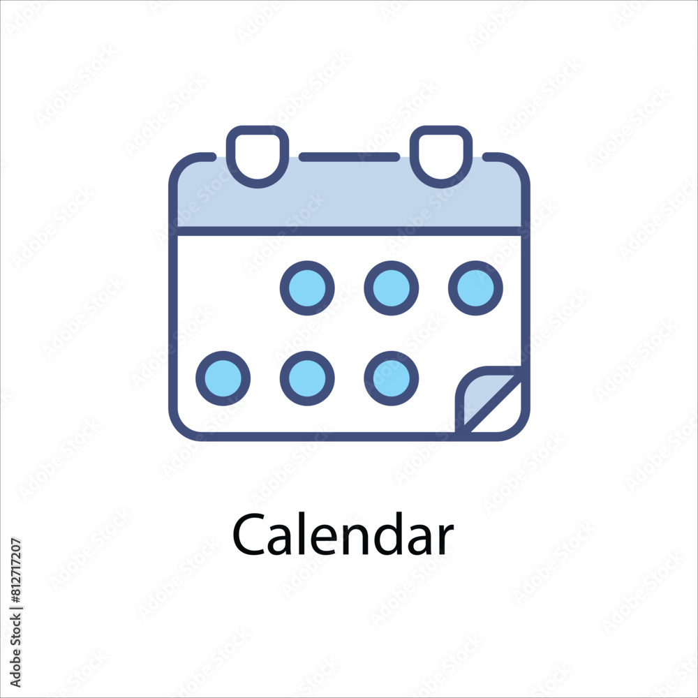 Calendar vector icon Calendar vector icon