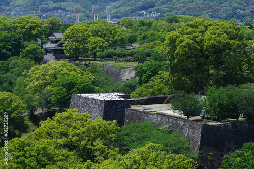 熊本城の飯田丸の石垣