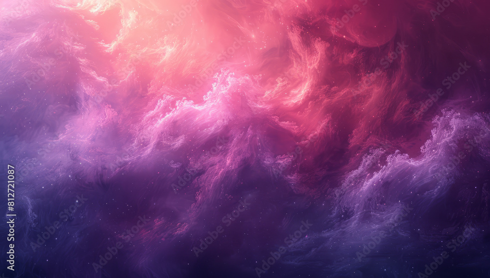 Refined Red, Purple, and Pink Gradient Background: Smooth Blurred Vector Graphic