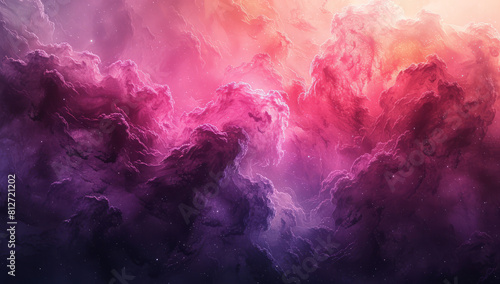 Red, Purple, and Pink Gradient Background: Elegant Smooth Vector Art photo