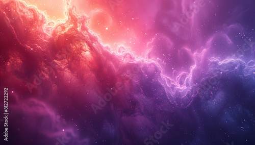 Elegant Blurred Gradient in Red, Purple, and Pink photo