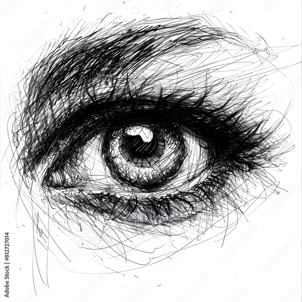 Obraz premium eye of the girl