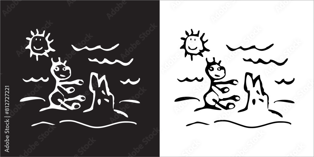 IIlustration Vector graphics of ForKids icon IIlustration Vector graphics of ForKids icon