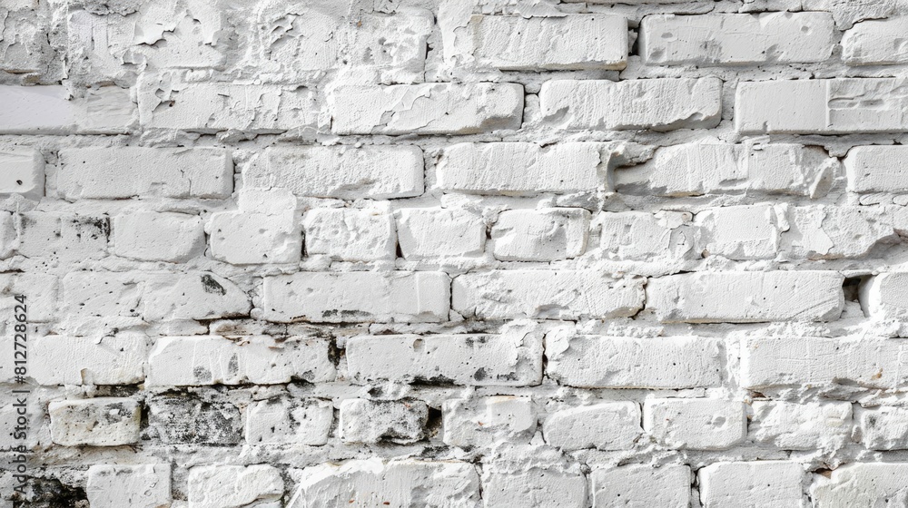 Contemporary white brick wall a background with a natural feel Contemporary white brick wall a background with a natural feel