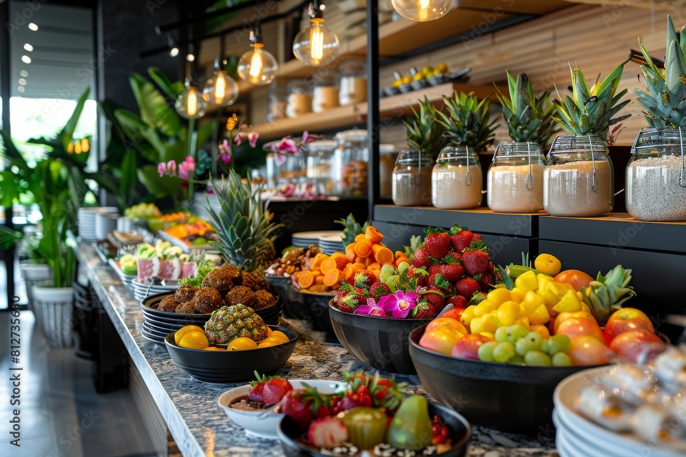 Customer Experience: Family-Friendly Brunch Buffet with a Variety of Breakfast Options
