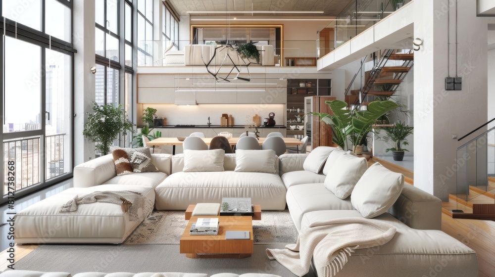 new modern sitting room loft apartment artificial intelligence new modern sitting room loft apartment artificial intelligence