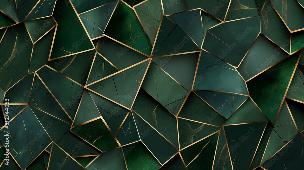 a green background with gold lines and a green background a green background with gold lines and a green background