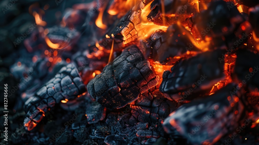 A close up image of fiery flames. Suitable for backgrounds or fire safety materials A close up image of fiery flames. Suitable for backgrounds or fire safety materials