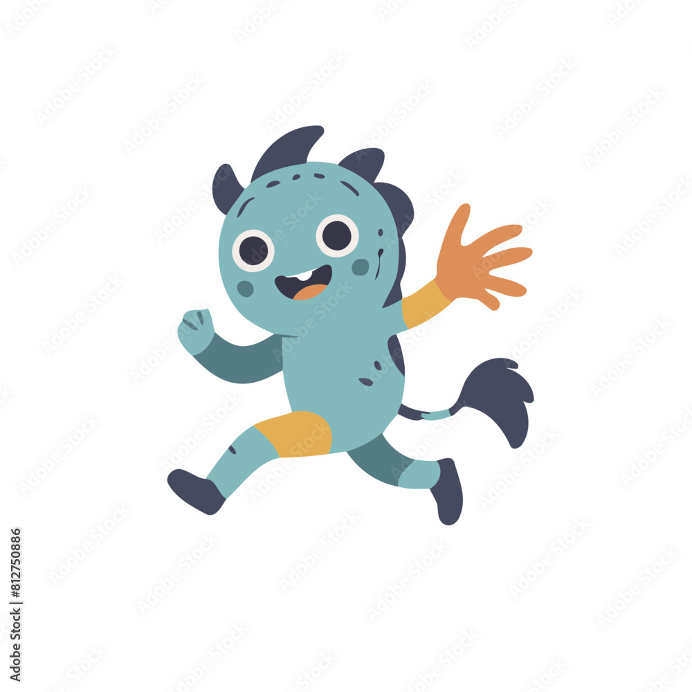 Fototapeta premium Cute Monster for kids books vector illustration