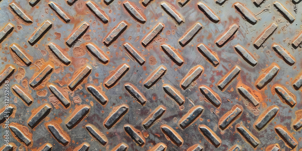 texture old rusted diamond plate background, old metal background , old steel surface texture old rusted diamond plate background, old metal background , old steel surface