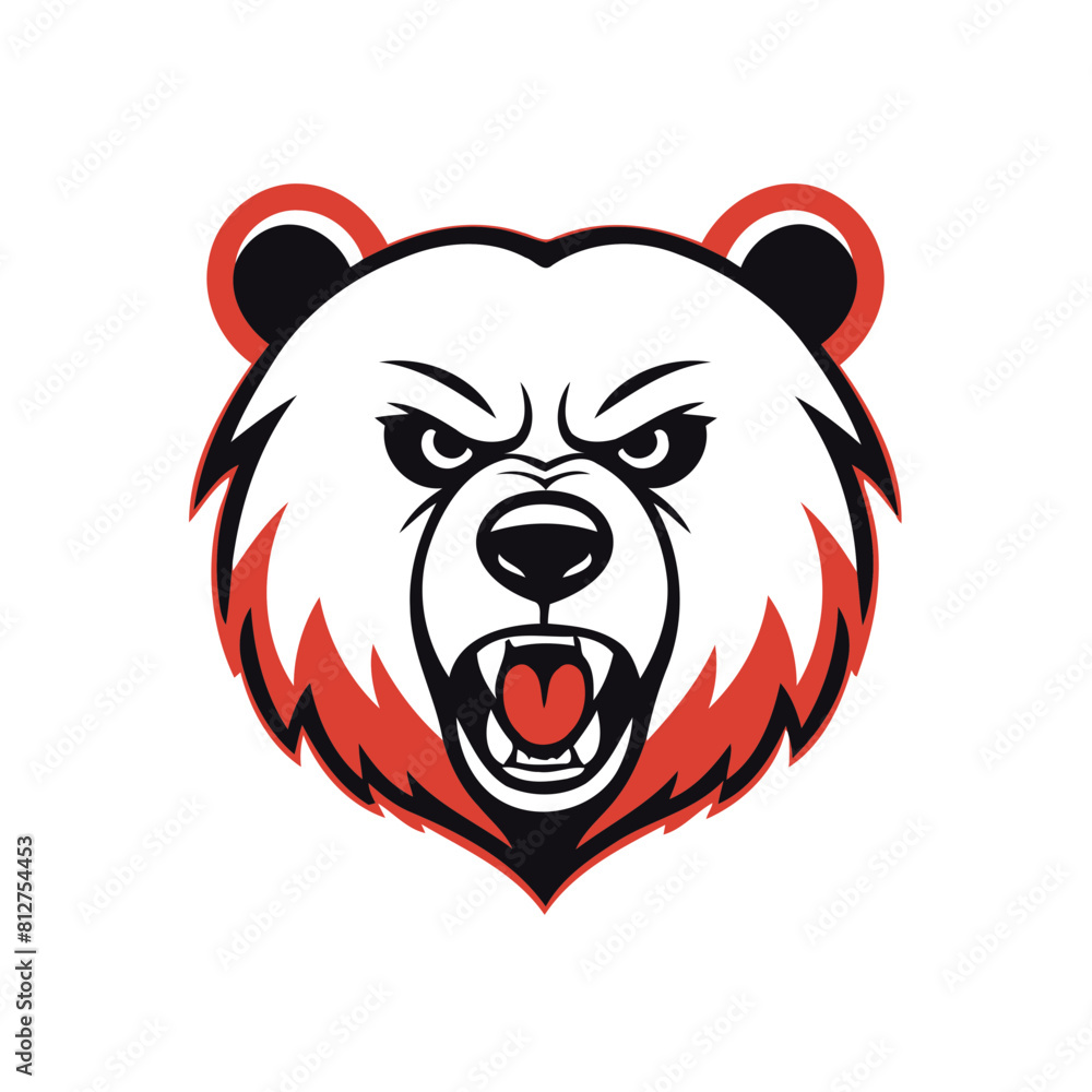 Vector illustration of a cute Bear for kids Vector illustration of a cute Bear for kids