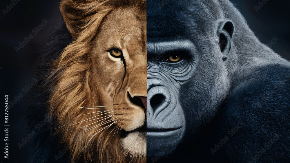 Lion x Gorilla