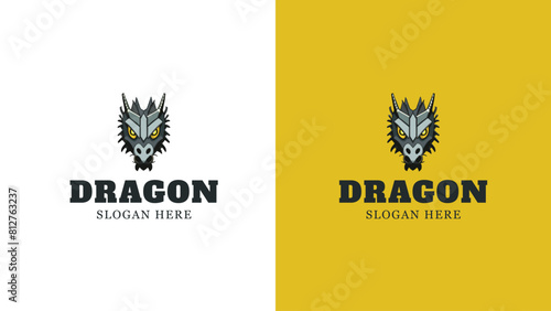 Dragon logo template