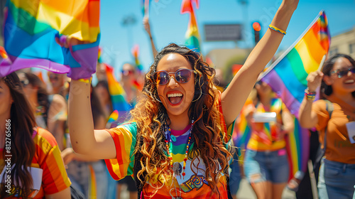 Pride Parade Celebration © diowcnx