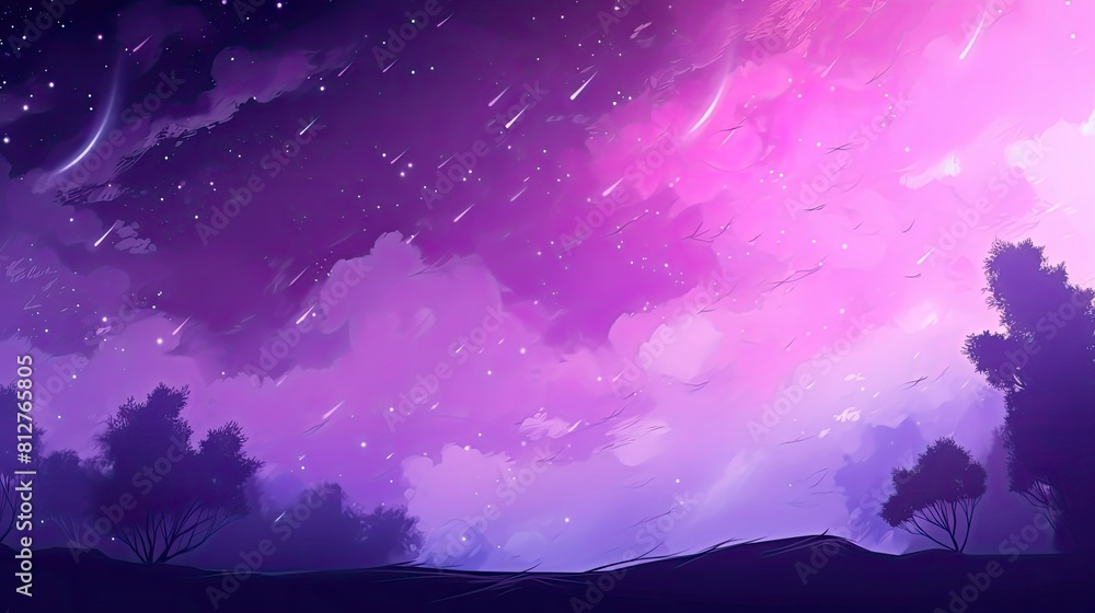 Abstract starlight and pink and purple clouds stardust, blink, background Abstract starlight and pink and purple clouds stardust, blink, background
