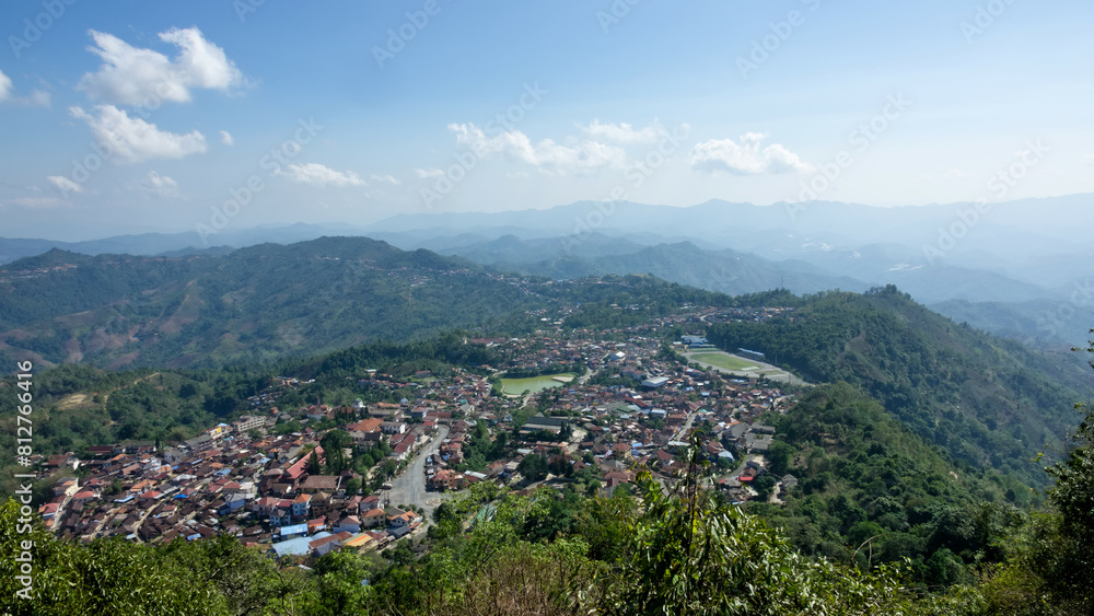 Divine Perspectives: Phongsaly from the Phoufa viewpoint Divine Perspectives: Phongsaly from the Phoufa viewpoint