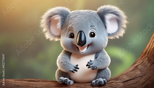 3d cartoon cute koala © Kaitlyn