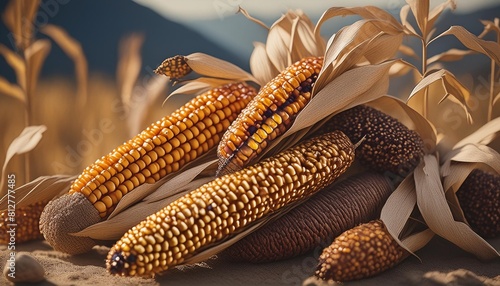 dried corn photo