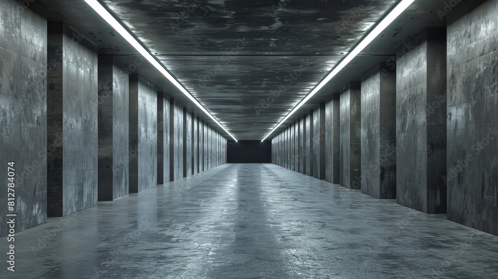 Concrete basement tunnel corridors with white lights. Concrete tunnel corridors with white lights. Concrete basement tunnel corridors with white lights. Concrete basement tunnel corridors with white lights. Concrete tunnel corridors with white lights. Concrete basement tunnel corridors with white lights.