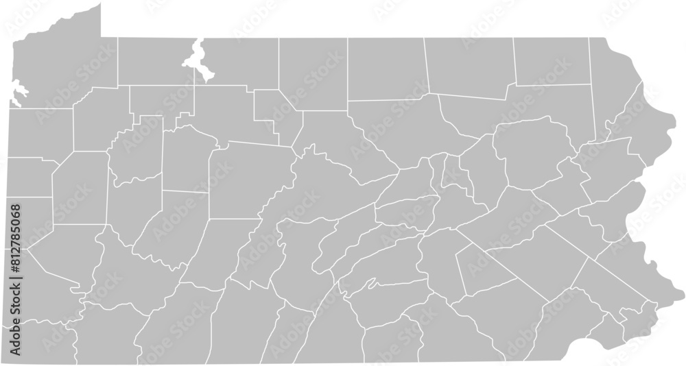 Pennsylvania state of USA. Pennsylvania territory. States of America ...