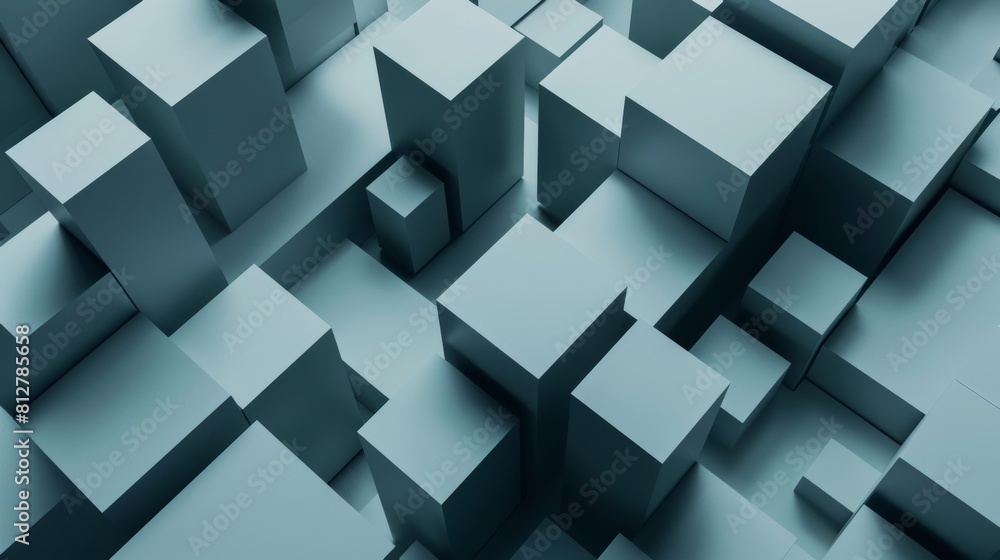 Abstract geometric shapes rendered in 3D. Cube design. Modern background for posters, covers, branding, banners, placards, etc. Abstract geometric shapes rendered in 3D. Cube design. Modern background for posters, covers, branding, banners, placards, etc.
