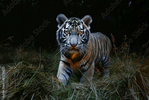 Sumatran tiger (Panthera tigris altaica) photo
