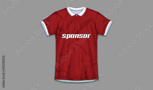 Soccer jersey design and  sublimation