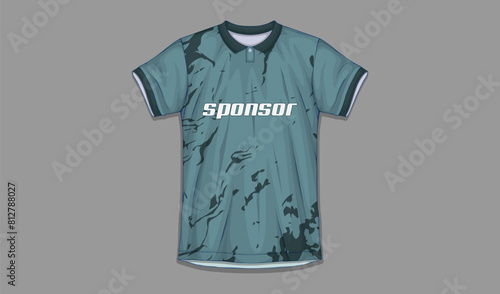 Soccer jersey design and  sublimation