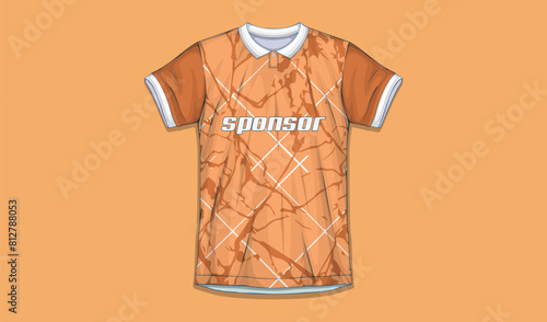 Soccer jersey design and  sublimation