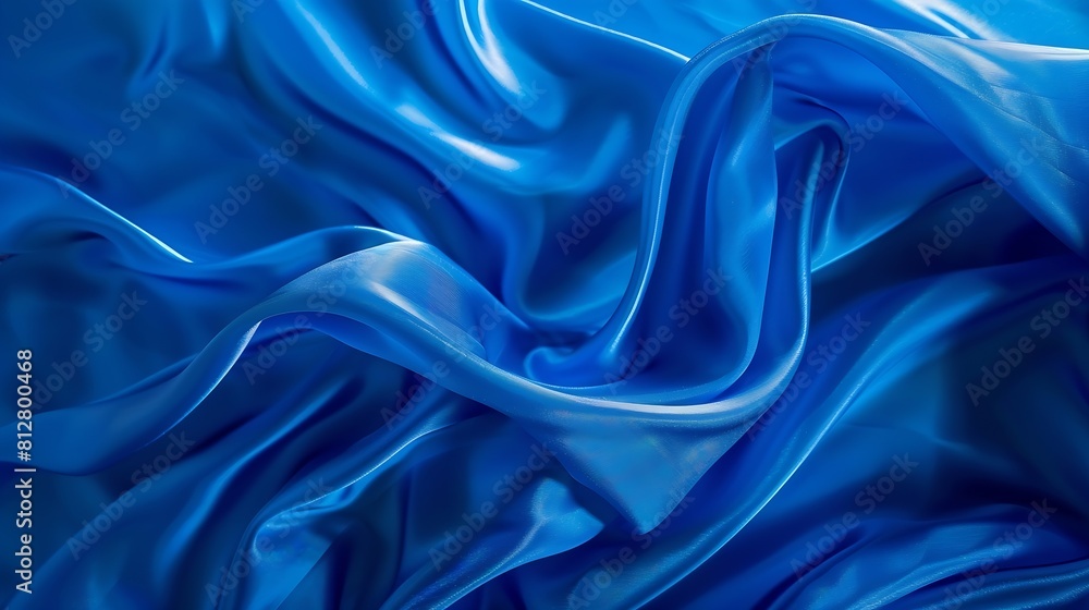 Blue canvas abstract texture background : Generative AI Blue canvas abstract texture background : Generative AI