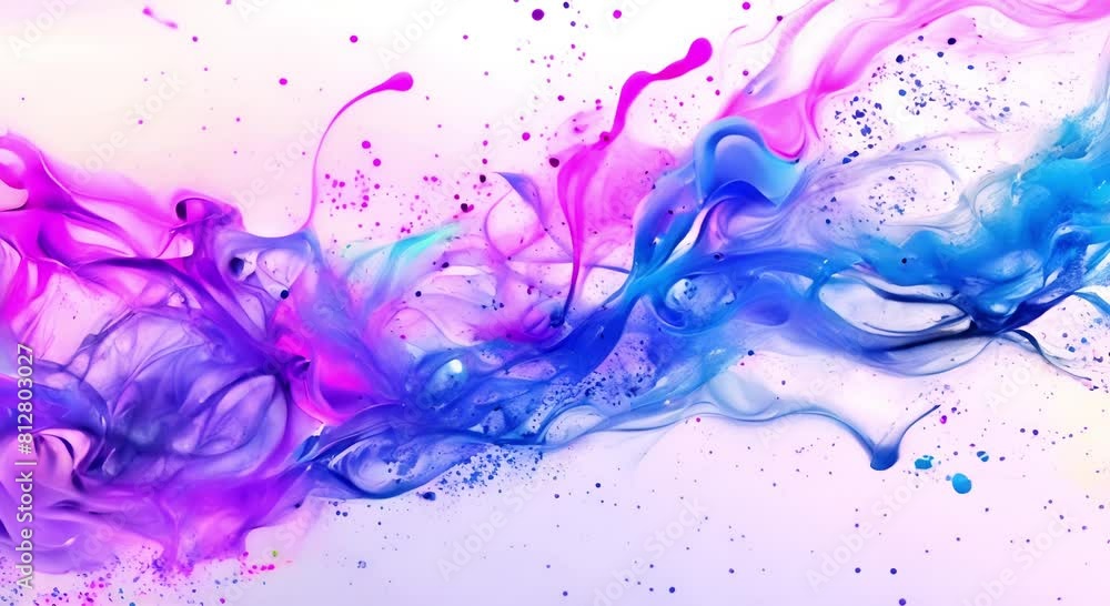 Fluid Blue and Purple Merge: Abstract Backgrounds for Creative Designs and Artistic Visuals Fluid Blue and Purple Merge: Abstract Backgrounds for Creative Designs and Artistic Visuals