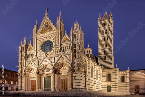 The city of Siena, Italy