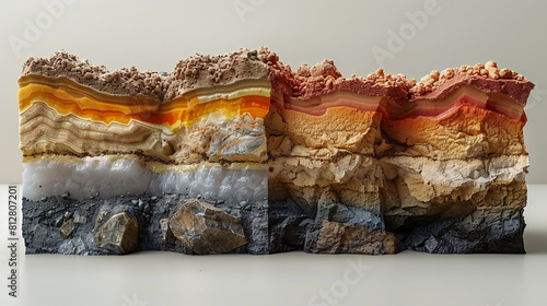 Soil Layers Cross Section