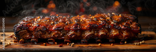 Texas-Style Smoked Pork Brisket