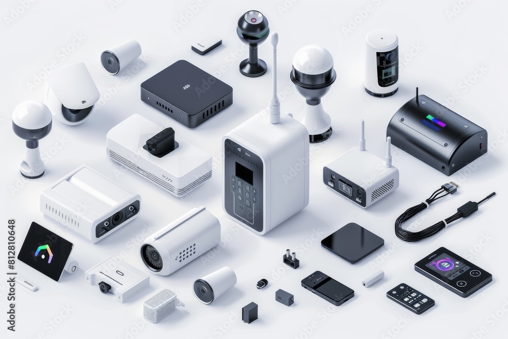 Effective coverage of distant surveillance operations in electronic security systems uses video technology to manage and control synchronized devices securely. Effective coverage of distant surveillance operations in electronic security systems uses video technology to manage and control synchronized devices securely.