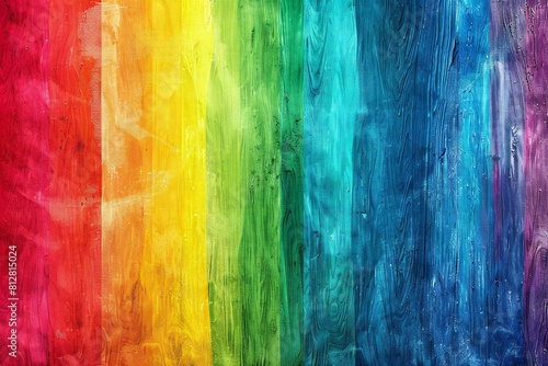 Illustration of rainbow colored gradient wallpaper in psd download free photo