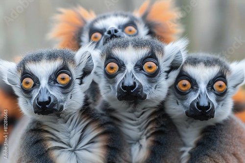 Ring-tailed lemur, Ring-tailed lemur, Lemur catta photo