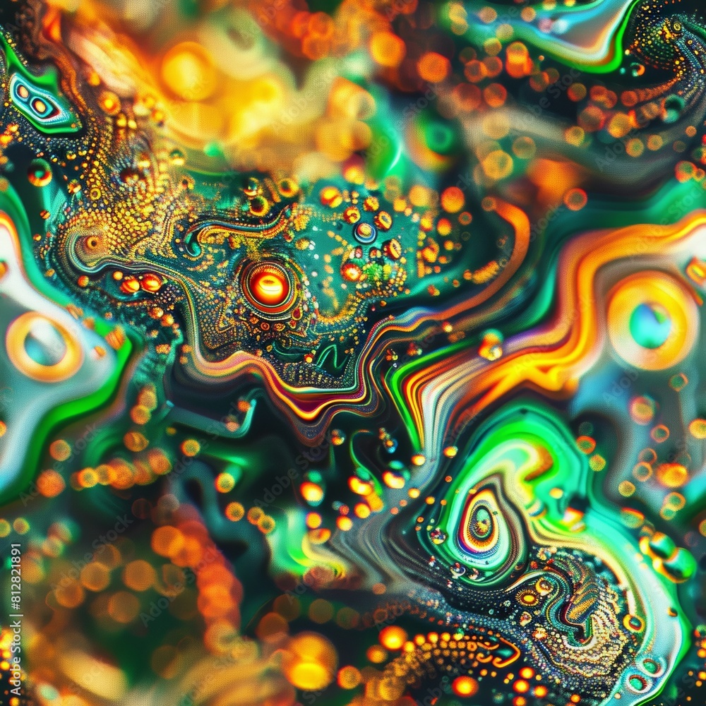 Colorful Abstract Background With Bubbles Colorful Abstract Background With Bubbles