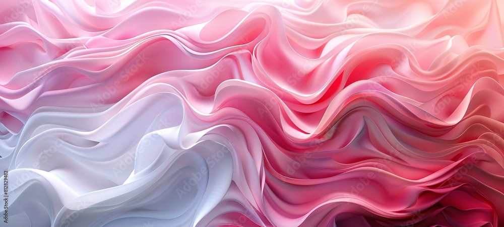 Abstract Art: Pink and White Swirling Texture Abstract Art: Pink and White Swirling Texture