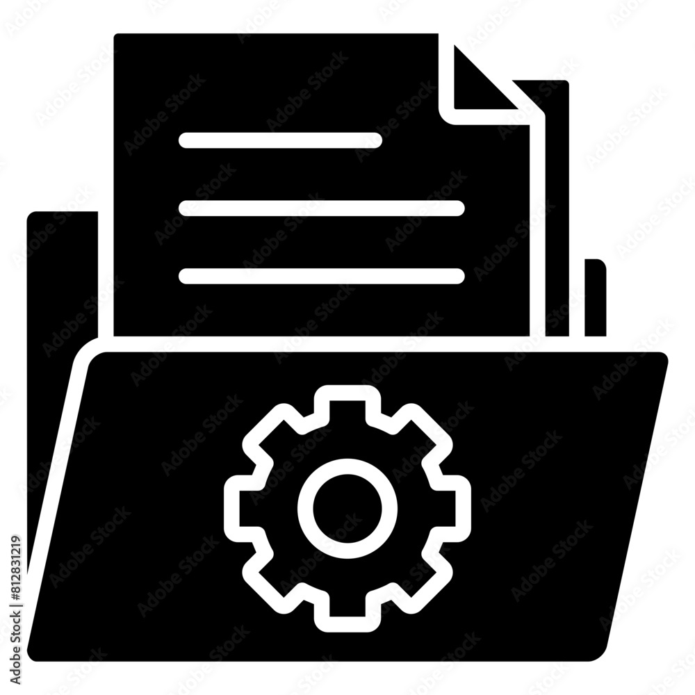 File Management Icon Element For Design File Management Icon Element For Design