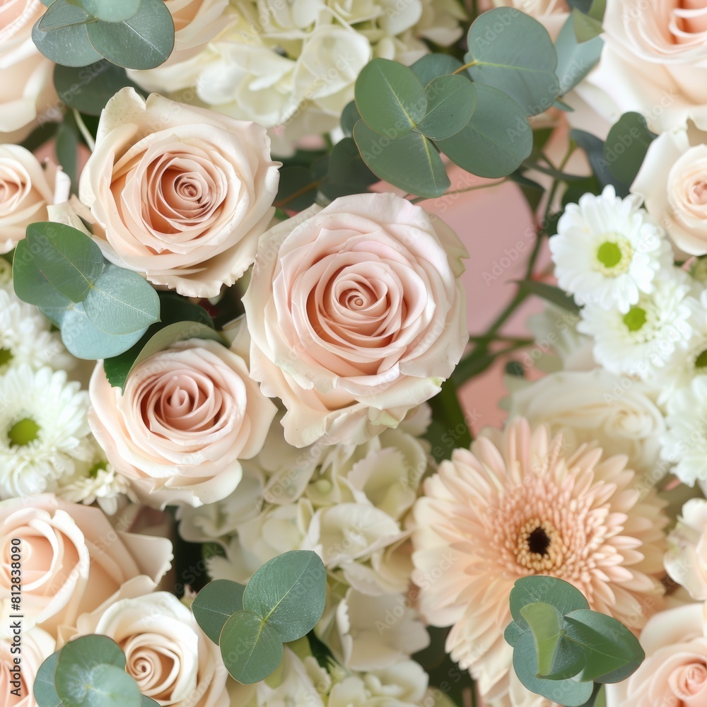 Close Up of a Bouquet of Flowers Close Up of a Bouquet of Flowers