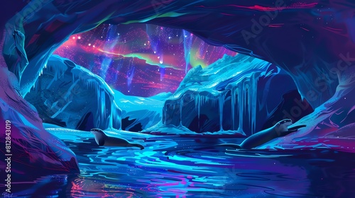 Milky Way, Fauvism, Otters, Northern Lights, Ice Caves © Pniuntg