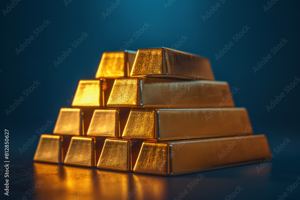 business market setting, symbolizing financial gold stock and global market dynamics business market setting, symbolizing financial gold stock and global market dynamics