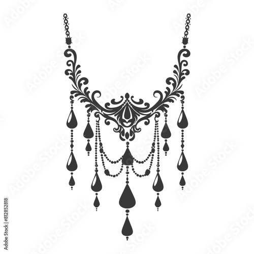 Silhouette jewelry and accessories for women black color only