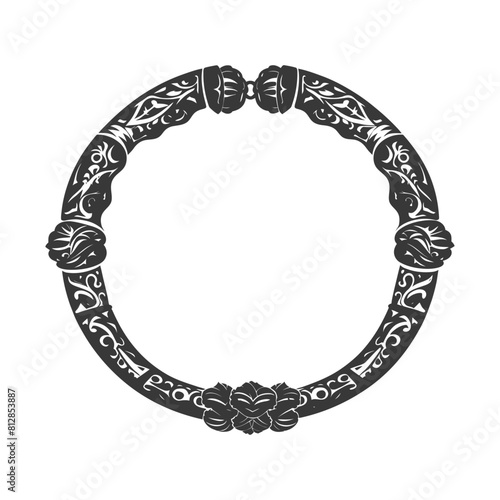 Silhouette jewelry bracelet accessories black color only